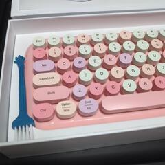 Bluetoothキーボード　ピンク　MOFII Candy BT-01 パソコン　スマホの画像