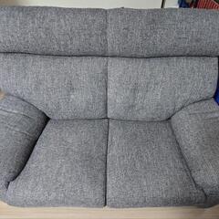 【受渡し確定】ソファ　グレーの画像