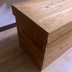 ☆木製 茶箱 の画像