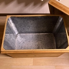 ☆木製 茶箱 の画像