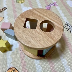 MilkyToy  型はめパズル　木製おもちゃの画像