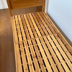 シングルベッドの画像