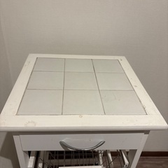 【無料】キャスター付きキッチンワゴンの画像