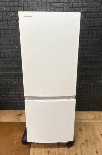 東芝・2ドア冷蔵庫 153L / 2020年製