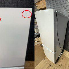 東芝・2ドア冷蔵庫 153L / 2020年製の画像