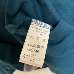 アーバンリサーチ　オーバーサイズ切り替えポロシャツの画像