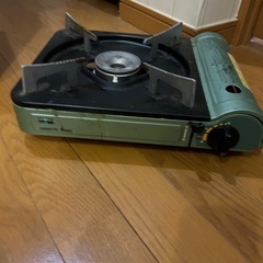 カセットコンロとボンベセットの画像