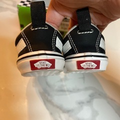  VANS V1250B ブラック スニーカー　12cmの画像