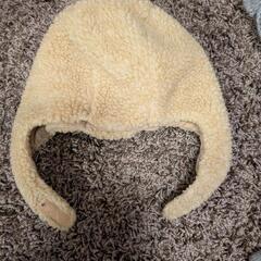 baby GAP ベージュクマ耳フード・ミトンセットの画像