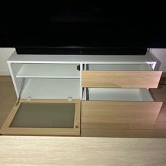 明日8/12の午前まで！！（美品）テレビ台の画像