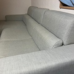 3人掛け　カウチソファ　コーナーソファ　の画像