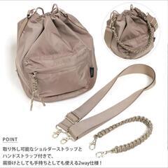 ✨👜SOBIA 人気商品👜✨ 巾着ショルダーバッグの画像