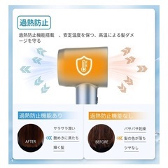 ストレスフリーなドライヤーの画像