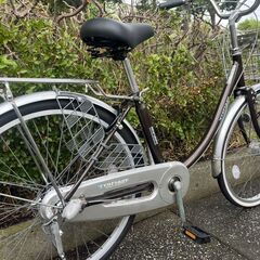 【中古自転車】丸石自転車　コサージュ24インチ　一般車　ママチャリの画像