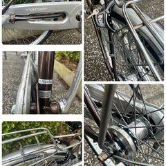 【中古自転車】丸石自転車　コサージュ24インチ　一般車　ママチャリの画像