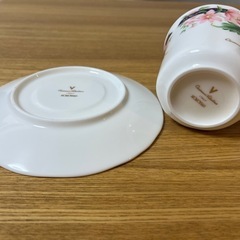 【新品未使用】ジョバンニバレンチノ カップ&ソーサー 2客の画像