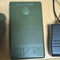 シンメン s-air空調服用20vバッテリーファン 充電器セットの画像