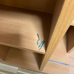 差し上げます！スライド式
木製回転式マルチ収納ラック本棚　可動棚・2列タイプ）の画像