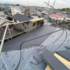 シルバスカラーベスト屋根葺替工事・京都府八幡市 - リフォーム