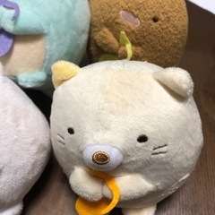 すみっこぐらし　スクイーズぬいぐるみの画像