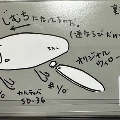 痴虫   プラカブメス 迷い鮎 バス釣りの画像