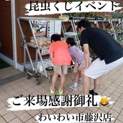🌈チャリティー昆虫くじイベント✨参加感謝御礼🙇