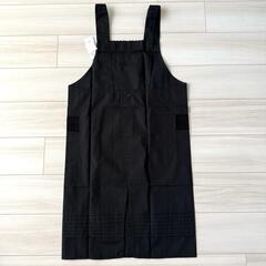 タグ付き新品✨HANAE MORI エプロン 黒 レース 森英恵 ハナエモリの画像