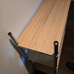 【IKEA】スチールラック＋板の画像