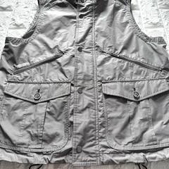PLAY BOY グレー ベスト メンズ プレイボーイ メッシュ メンズ 軽量の画像