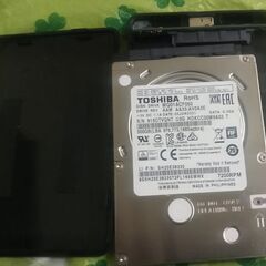 【2.5インチ外付けHDD】500GB 東芝    の画像