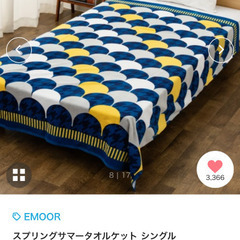 タオルケット　シングルサイズ　2枚セットの画像