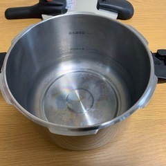 ステンレス製圧力切替式 片手圧力鍋 5.5ℓの画像