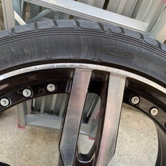 シャレンモノブロック20インチ　車ホイール4本セットの画像