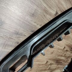 【着払い可能】 Mercedes-Benz メルセデスベンツ AMG W176 ドライカーボン Drycarbon リアバンパー ディフューザーの画像