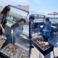 豊平川　大バーベキュー!!