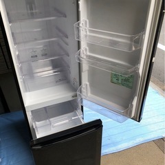 f●■三菱・ノンフロン冷凍冷蔵庫168L【MR-P172-B1】2ドア・ブラックの画像