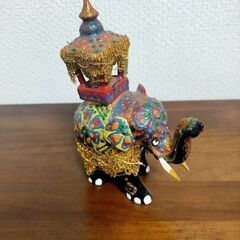  ★像 置物 アジアン エスニック 中古品の画像