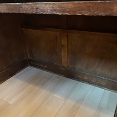 「教会で使われていた机」アンティーク家具の画像