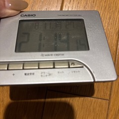動作確認済 CASIO カシオ THERMOMETER DQD-80J 電波時計の画像