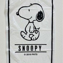 【新品】スヌーピー ハンガー 圧縮袋 ロング バルブ付き フック付き アウター ダウン コート 110cm×60cmの画像