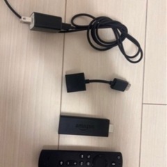 テレビ32型、テレビ台、Amazon fire stickセットの画像