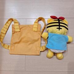 しまじろうパペット&はなちゃんと抱っこ紐の画像