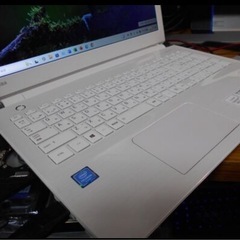 【8/12(火)まで】ノートパソコン 東芝 Dynabook Windows11 新品SSD256GB メモリ8GB Office2021 使用時間約50時間 美品の画像