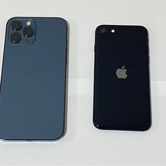 ジャンク品　iPhone 12pro max と　SE3の画像