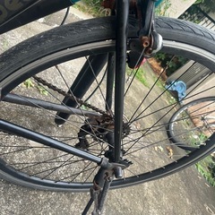自転車　サーフボードキャリア付きの画像
