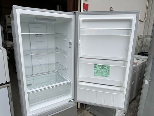 【動作保証あり】IRIS OHYAMA 2021年 IRSN-23A-S 231L 2ドア 冷凍冷蔵庫【管理KRR768】