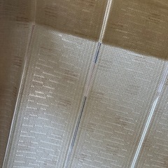 透け感のカーテンの画像