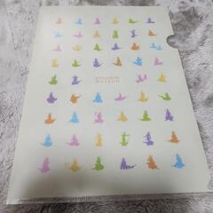 京都平等院ミュージアムグッズクリアファイル2点とメモ帳とポチ袋セットの画像