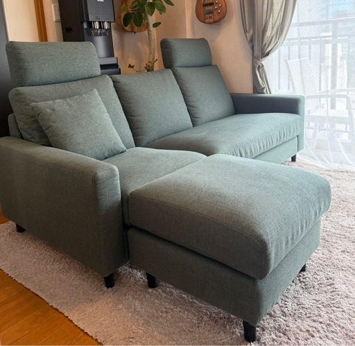 ニトリ　ソファ（CS02)N-シールドタイプ　ヘッドレスト付