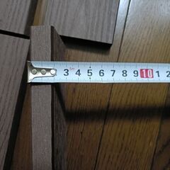 人工木（WPC）切れ端 約20cm 18枚セット／DIY・工作・夏休み自由研究にもの画像